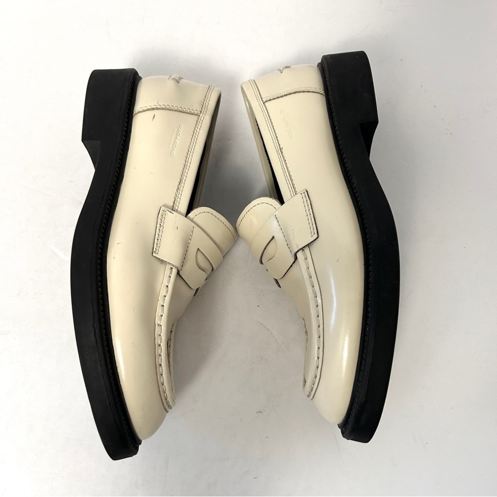 Vagabond Shoemakers Alex Loafer Shoe Poetcore Cream Beige Black Size EU 36 US 6 - Picture 11 of 15